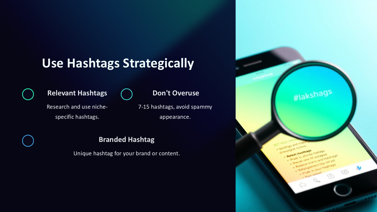 Use Hashtags Strategically