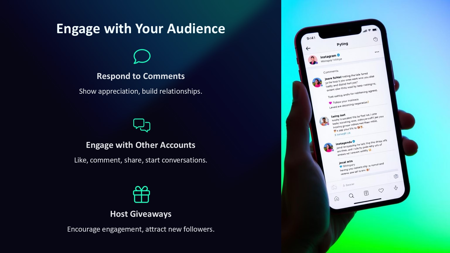 Engage with Your Audience