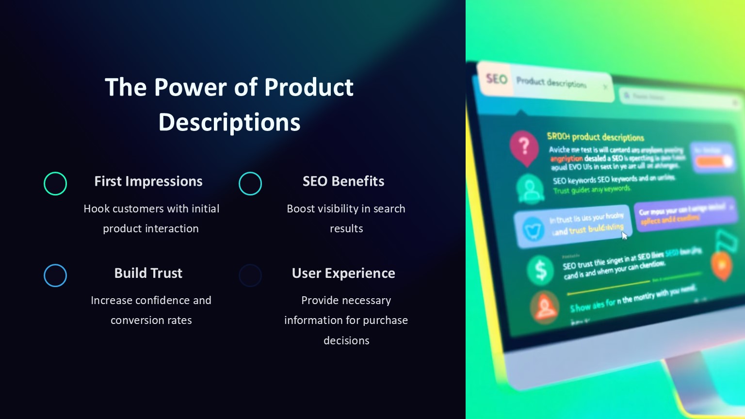 Understanding the Power of Product Descriptions