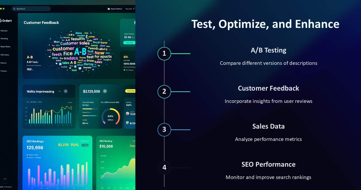 Test and Optimize Your Product Descriptions