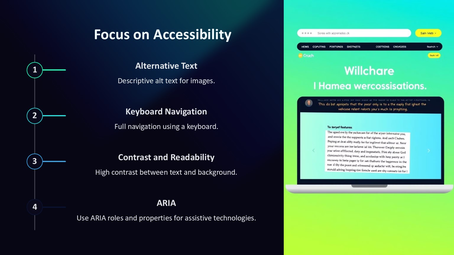 Focus on Accessibility