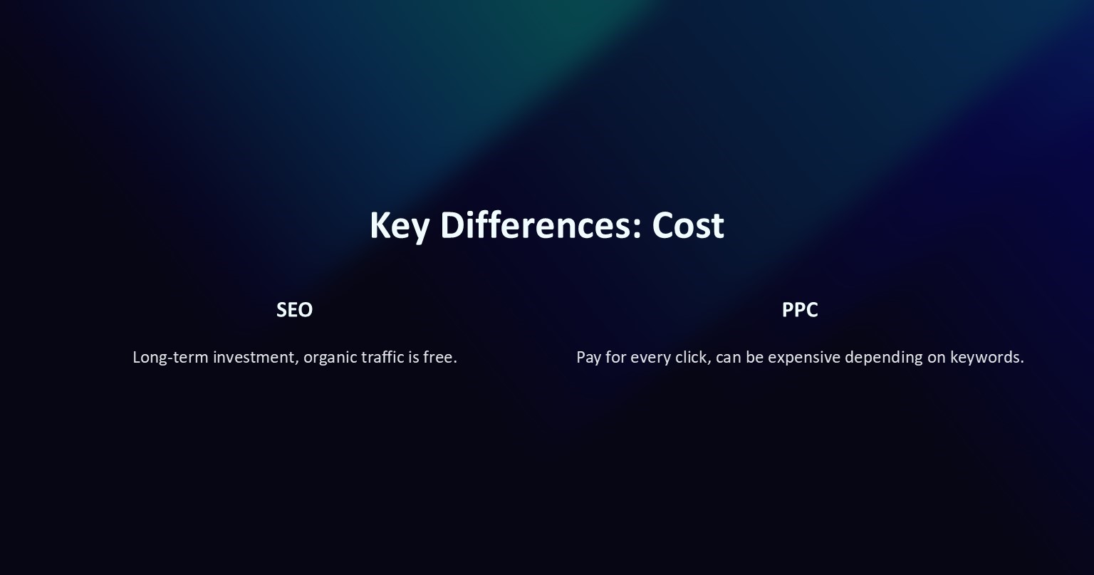 cost key differences