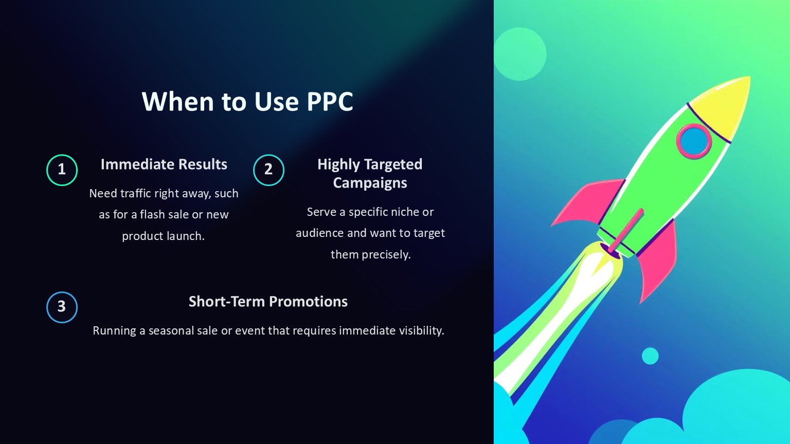 when to use ppc