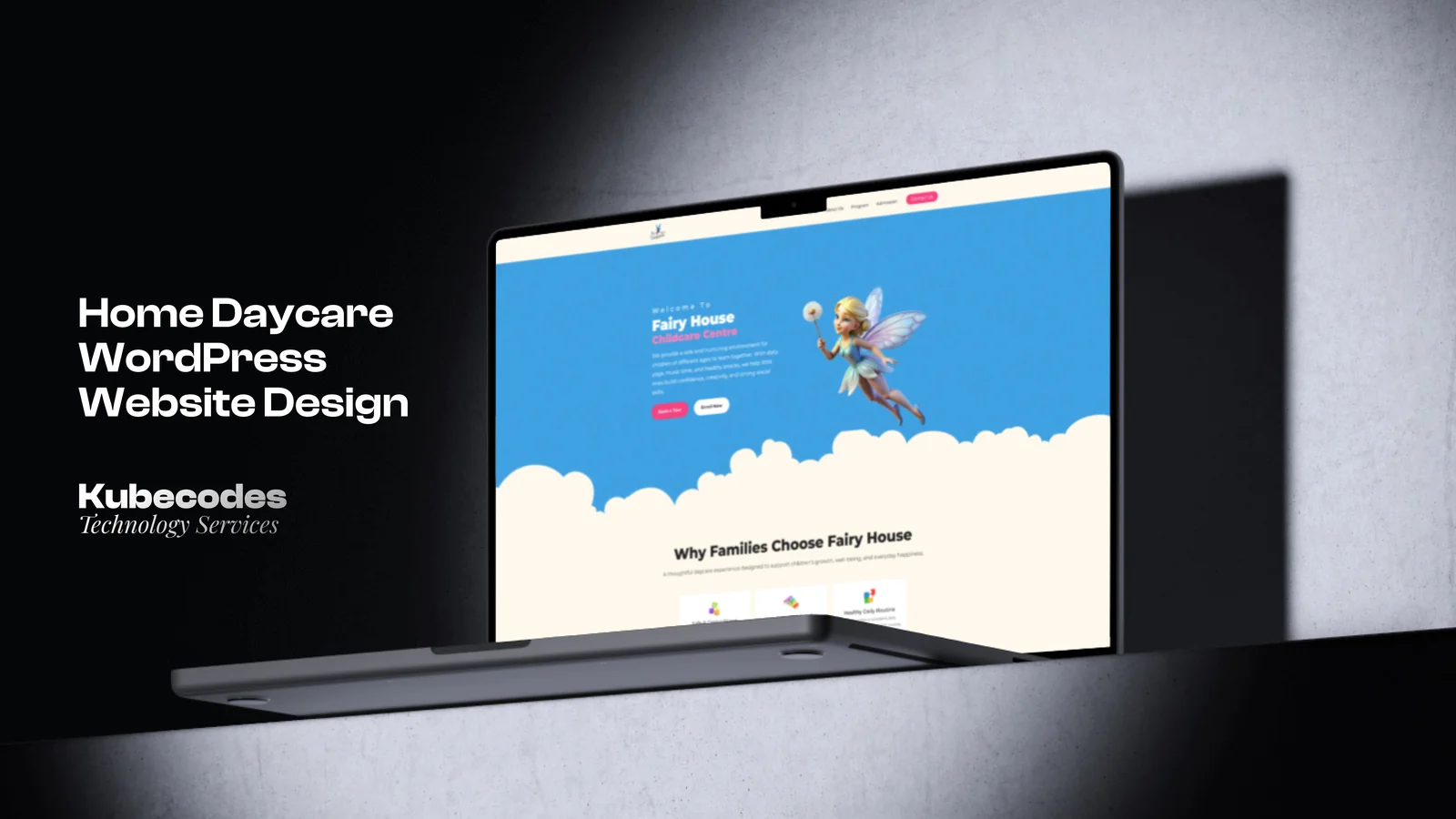 Childcare Centre WordPress Website Design