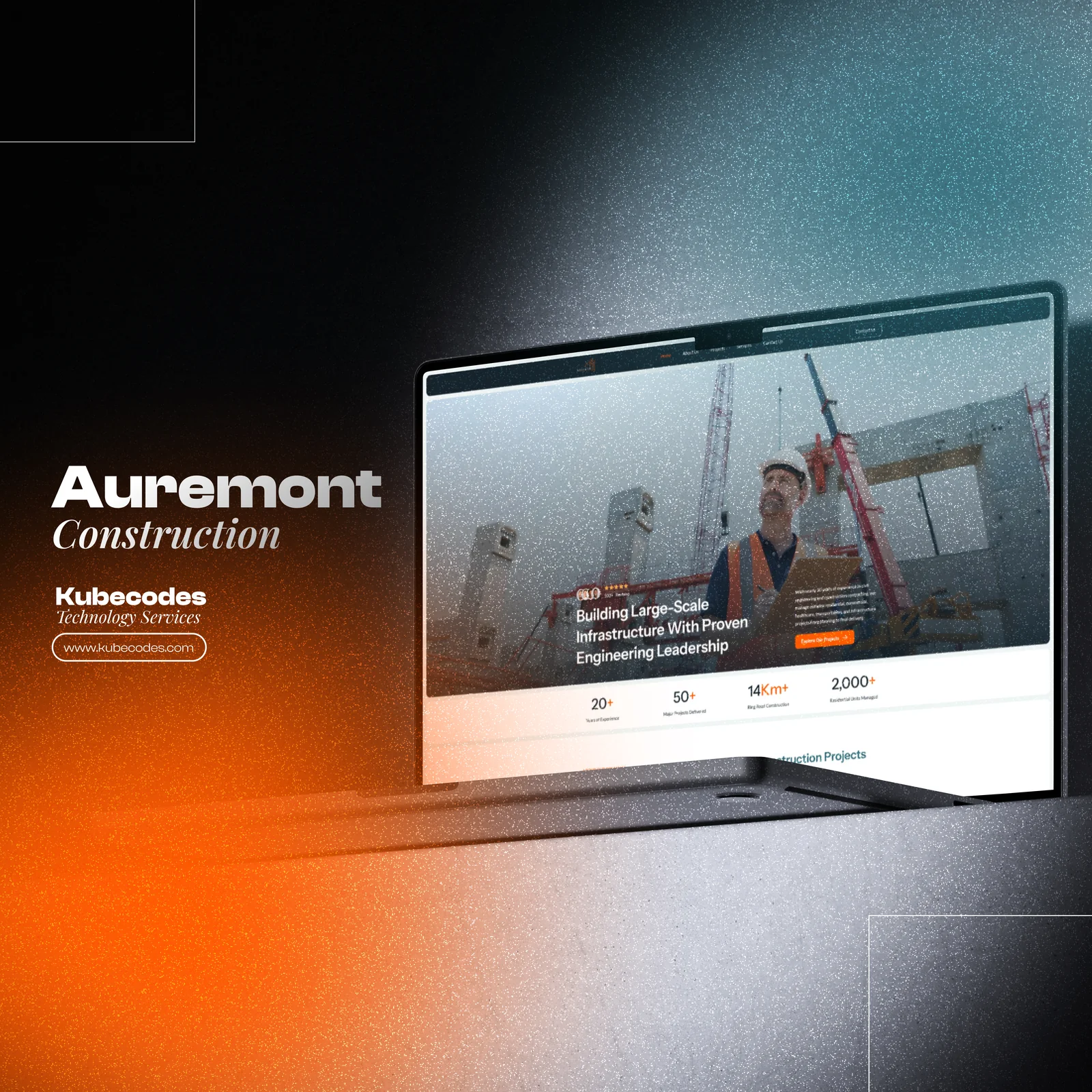 Business Website Design - Construction WordPress Website