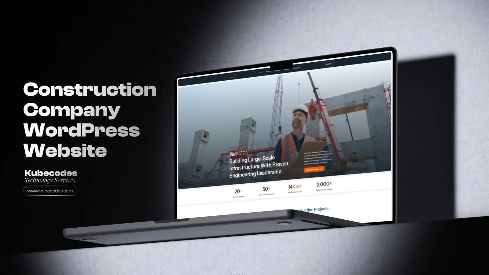 Construction WordPress Website - WordPress Website Development