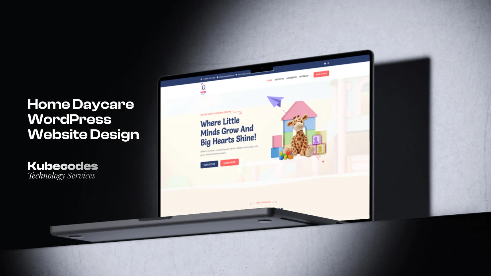 Home Daycare WordPress Website Design