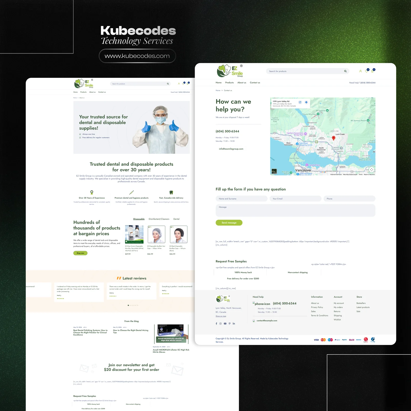 E-Commerce Website Design