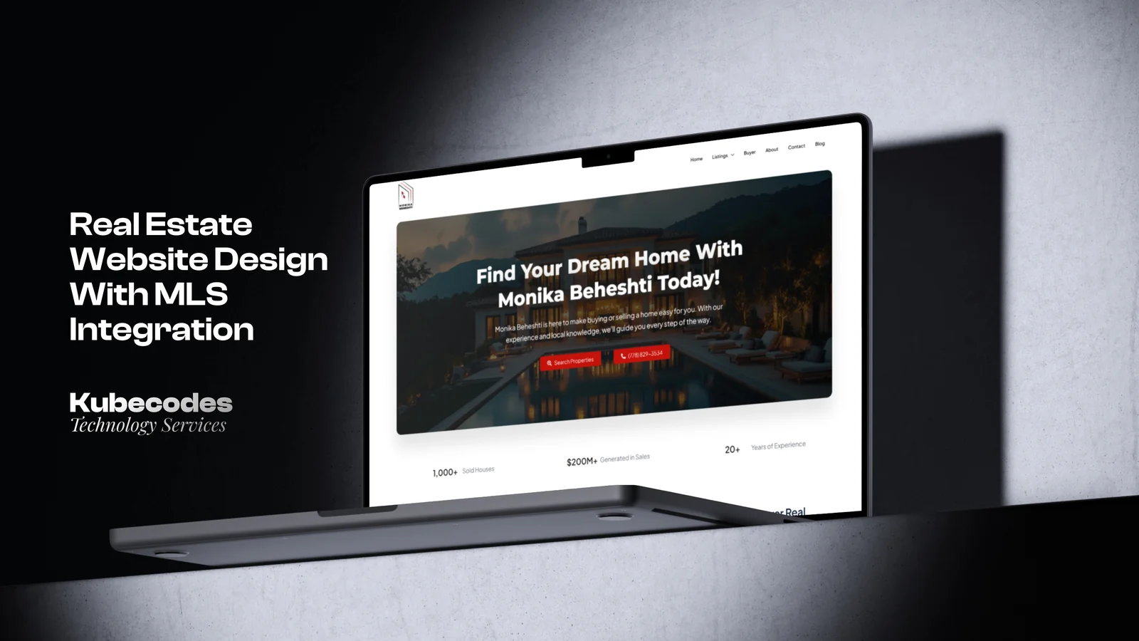 Real Estate Website Design With MLS Integration