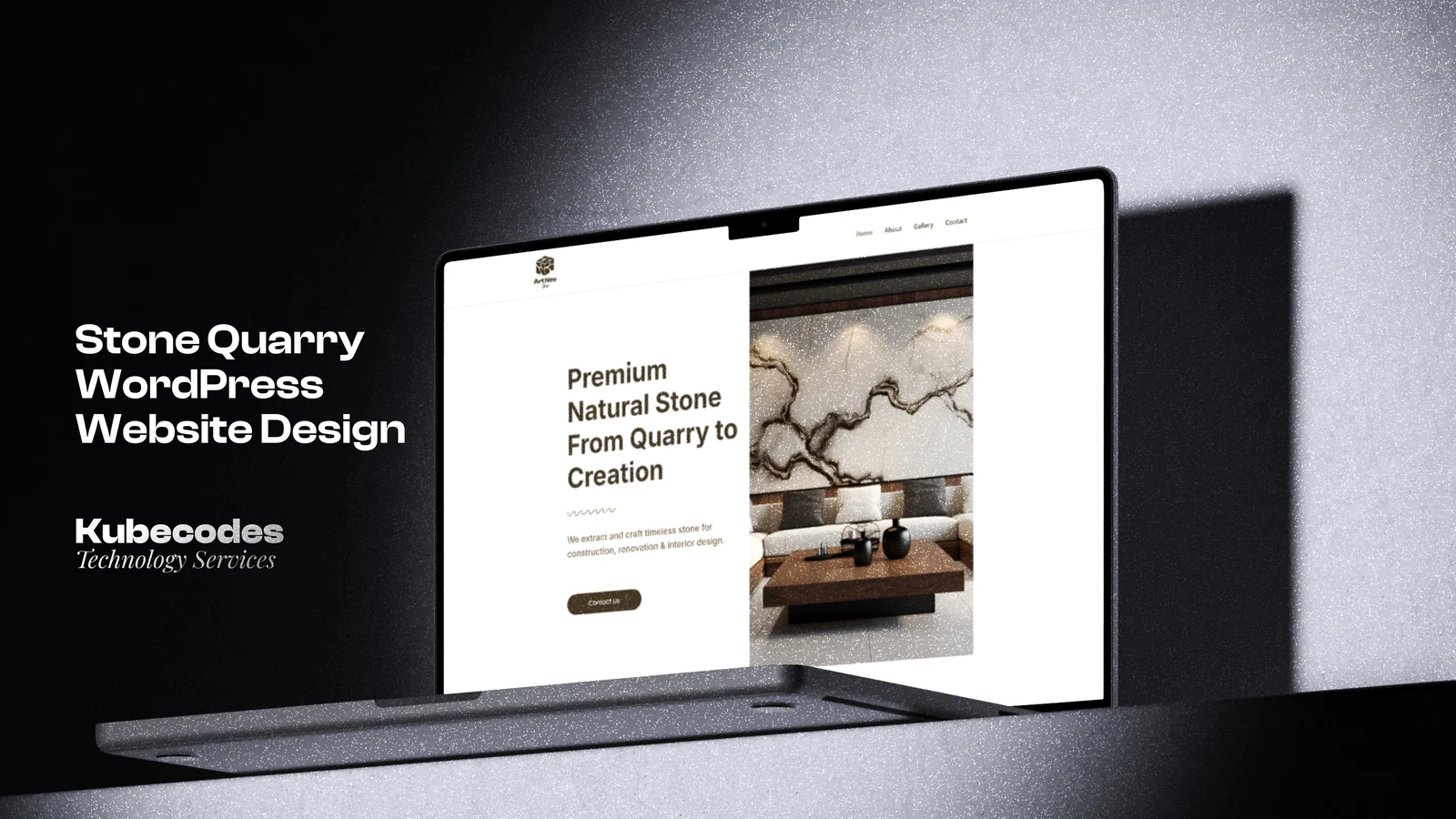 Stone Quarry WordPress Website Design